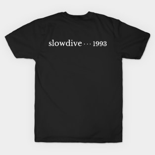 Slowdive Band Concert // Fanmade T-Shirt